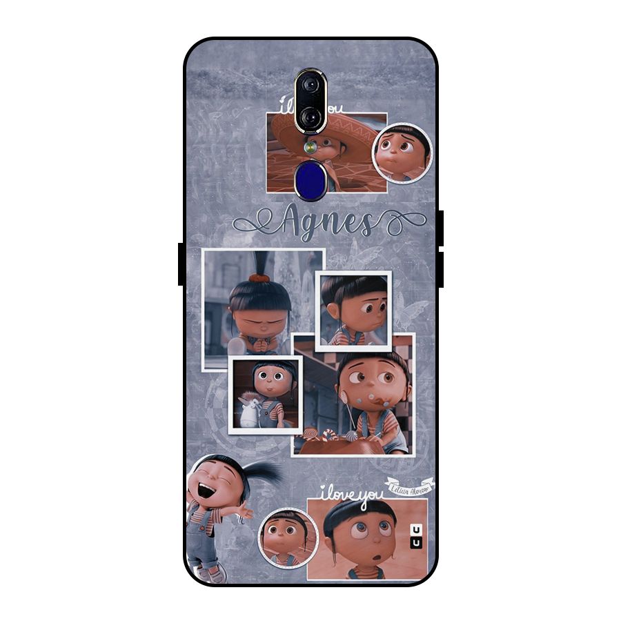 Agnes Metal Back Case for Oppo F11