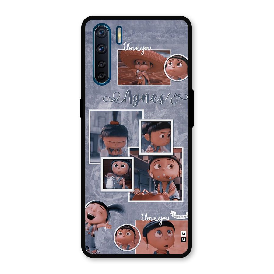 Agnes Metal Back Case for Oppo F15