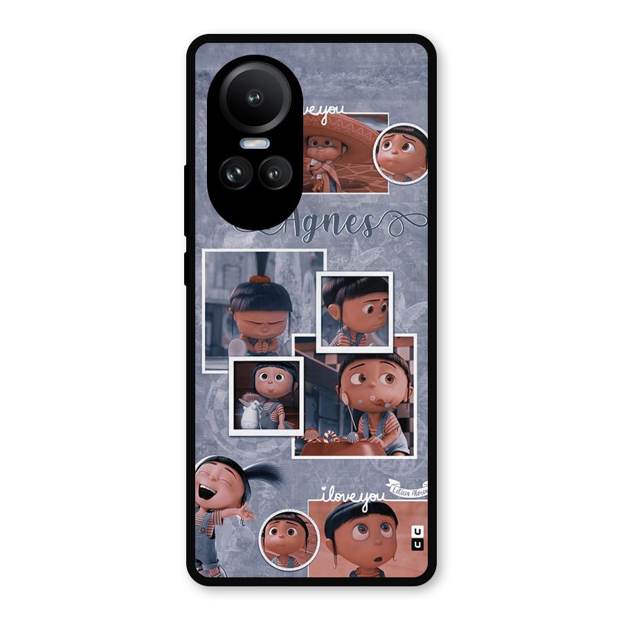 Agnes Metal Back Case for Oppo Reno10