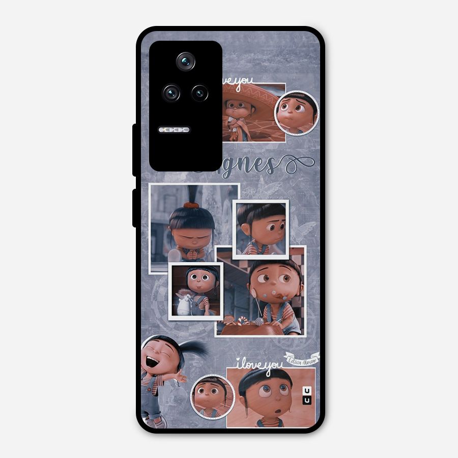 Agnes Metal Back Case for Poco F4 5G