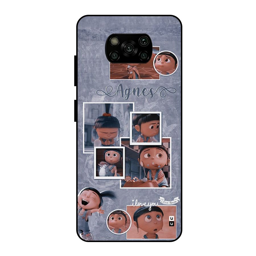 Agnes Metal Back Case for Poco X3