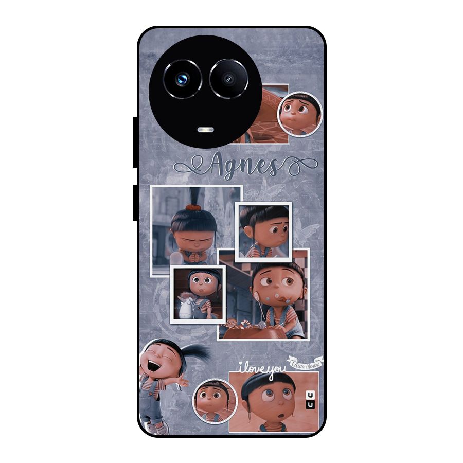 Agnes Metal Back Case for Realme 11 5G