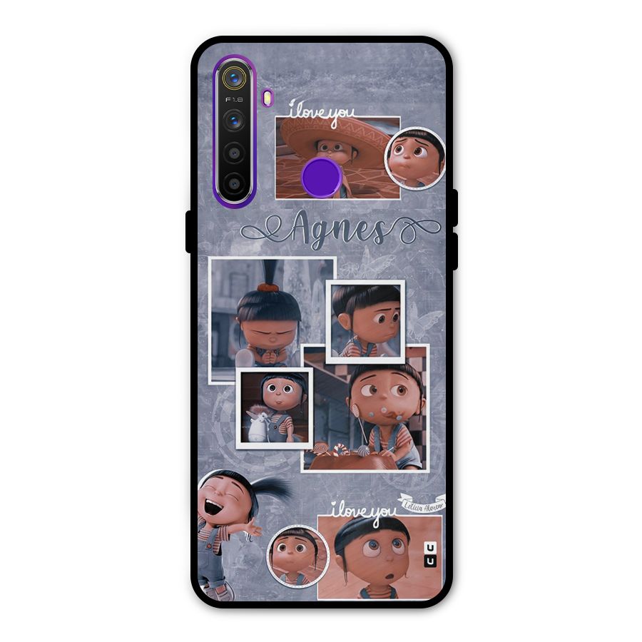 Agnes Metal Back Case for Realme 5