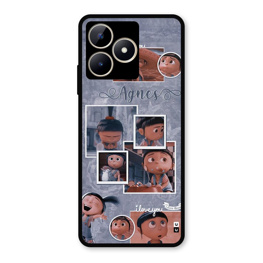 Agnes Metal Back Case for Realme C53