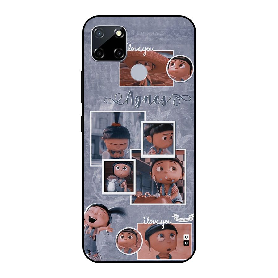 Agnes Metal Back Case for Realme Narzo 20
