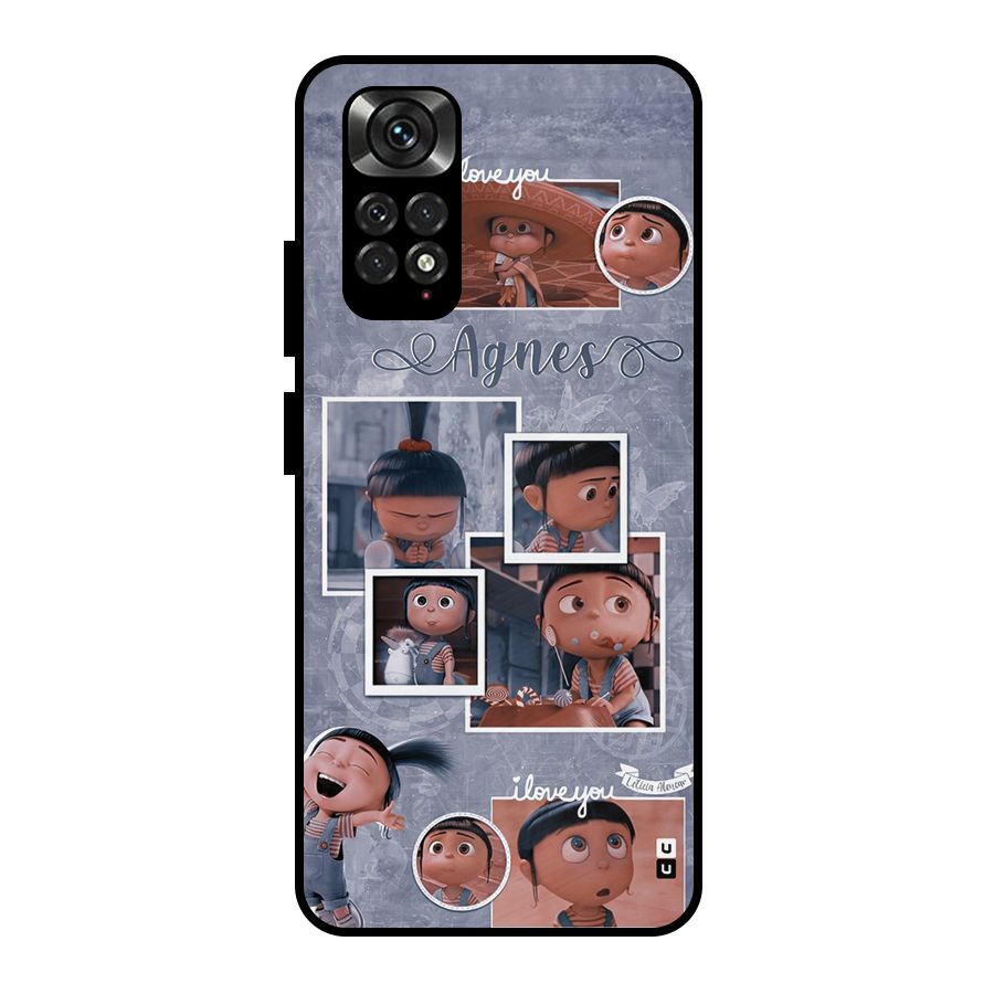 Agnes Metal Back Case for Redmi Note 11 Pro Plus 5G