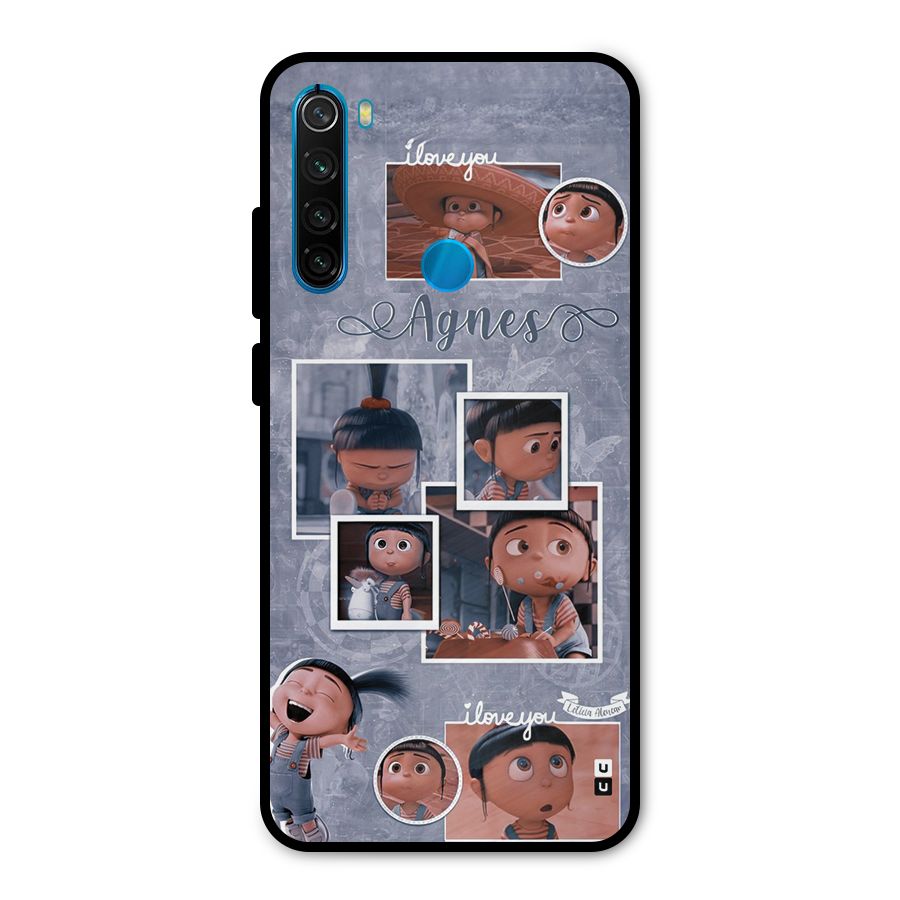 Agnes Metal Back Case for Redmi Note 8