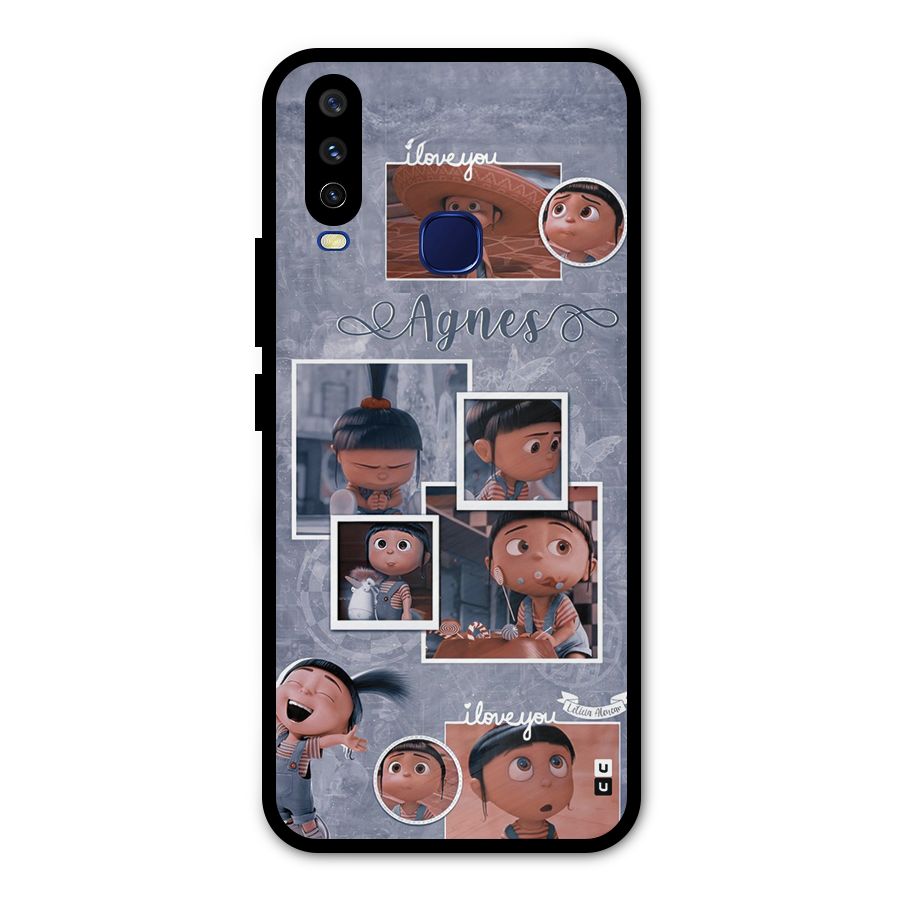 Agnes Metal Back Case for Vivo U10