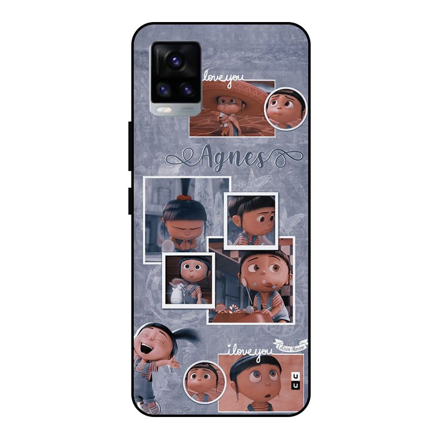 Agnes Metal Back Case for Vivo V20