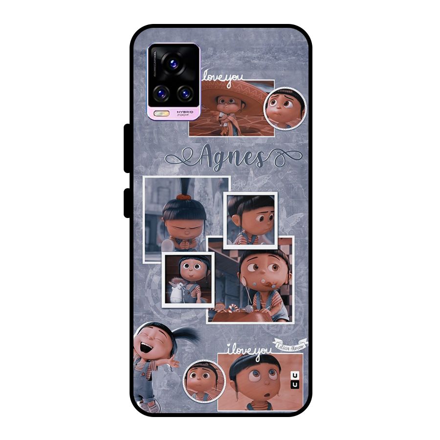 Agnes Metal Back Case for Vivo V20 Pro
