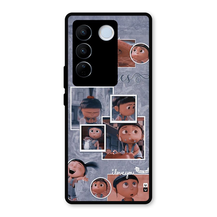 Agnes Metal Back Case for Vivo V27