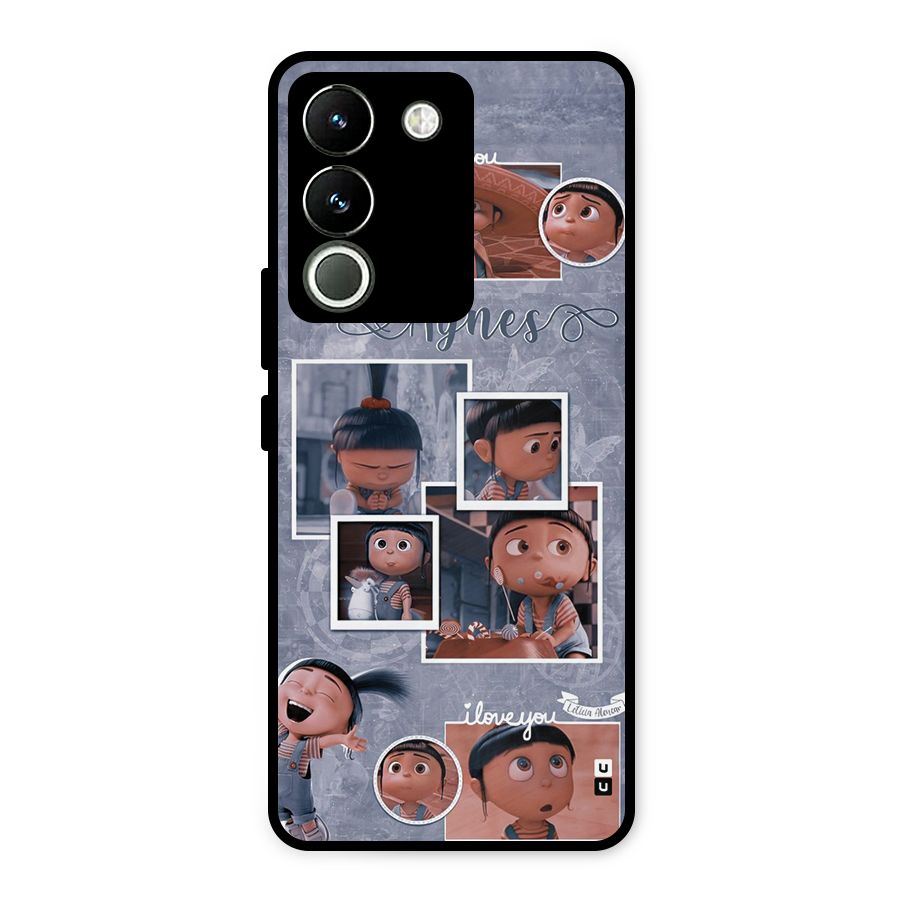 Agnes Metal Back Case for Vivo Y200