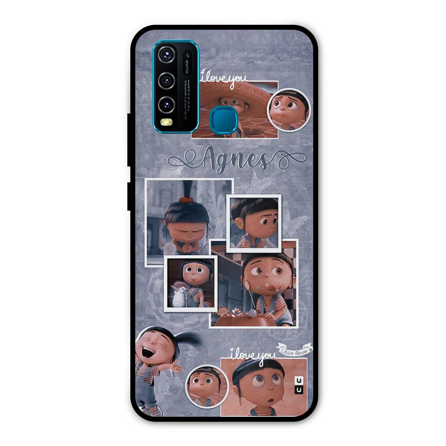 Agnes Metal Back Case for Vivo Y30