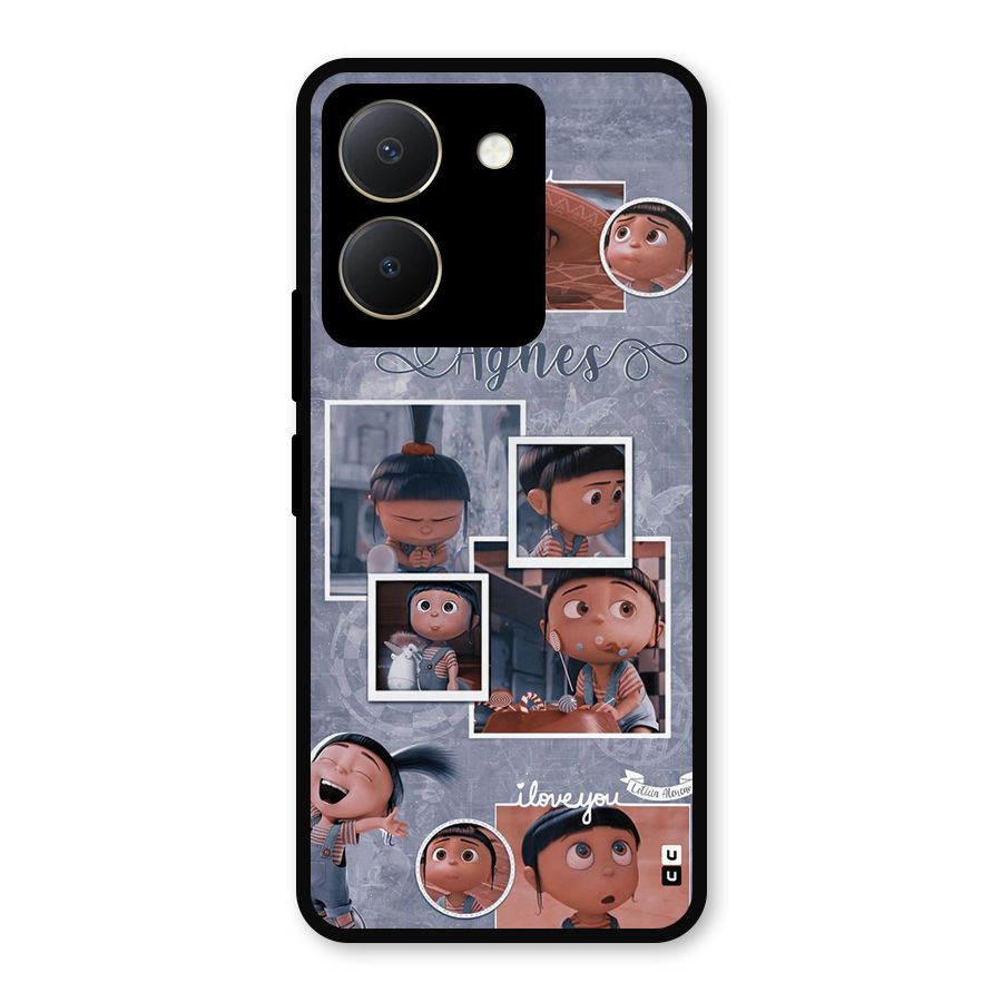 Agnes Metal Back Case for Vivo Y36
