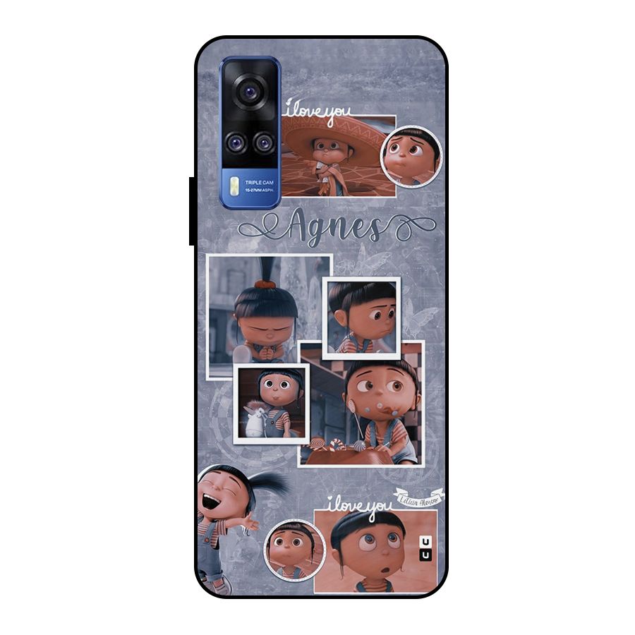 Agnes Metal Back Case for Vivo Y51