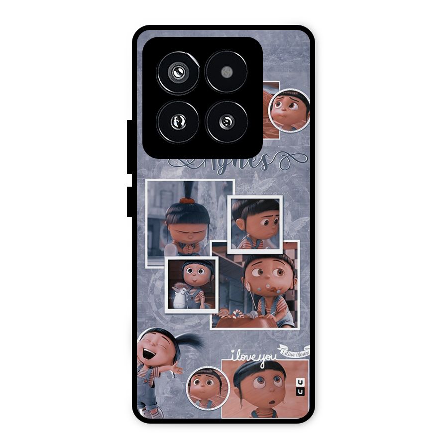 Agnes Metal Back Case for Xiaomi 14 Pro