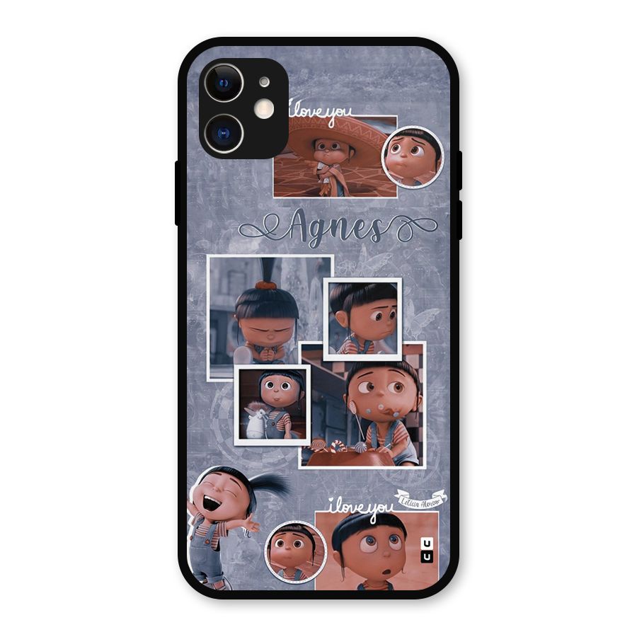 Agnes Metal Back Case for iPhone 11