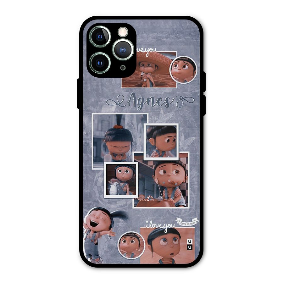 Agnes Metal Back Case for iPhone 11 Pro Max