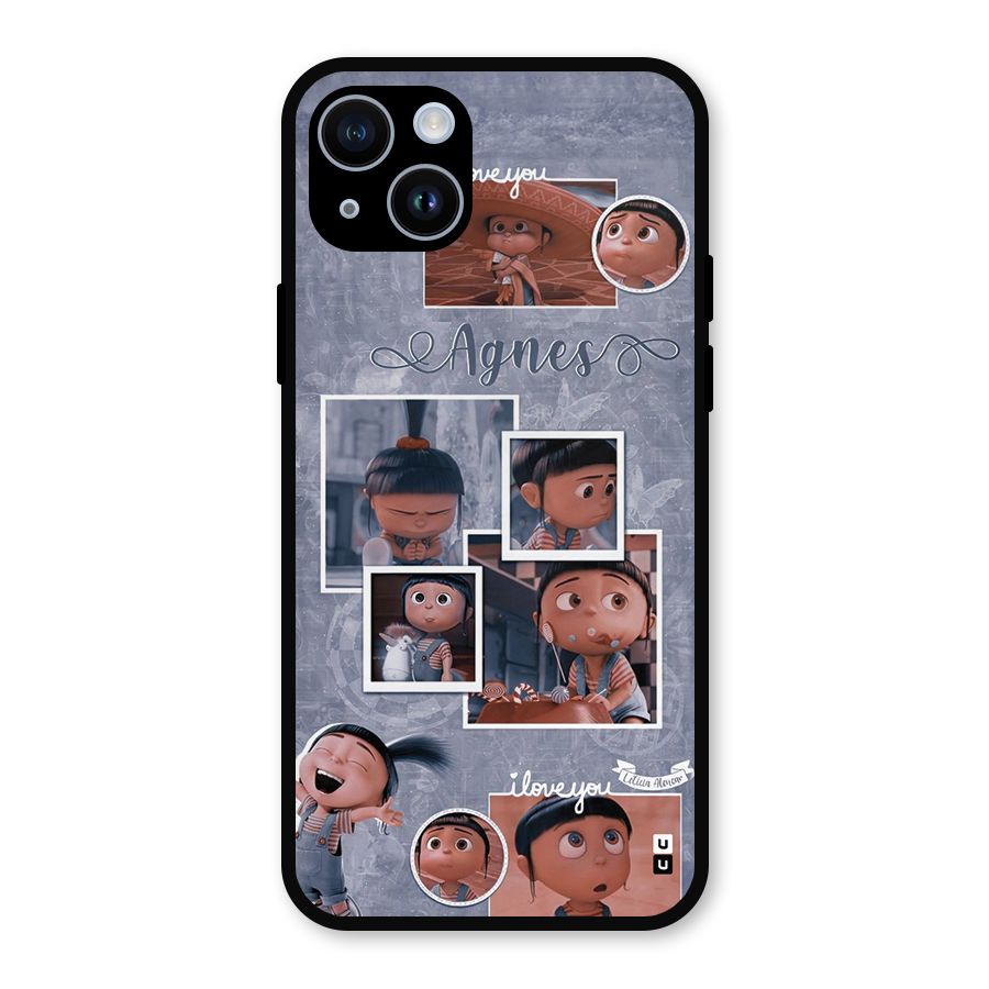 Agnes Metal Back Case for iPhone 14