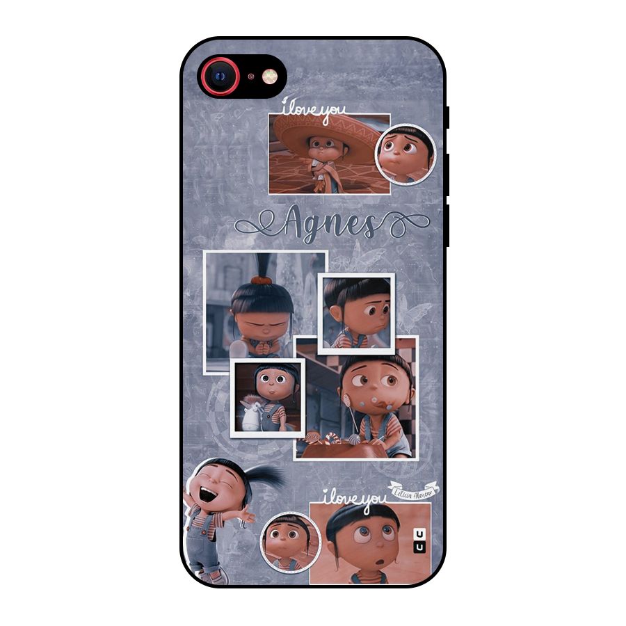 Agnes Metal Back Case for iPhone SE 2022