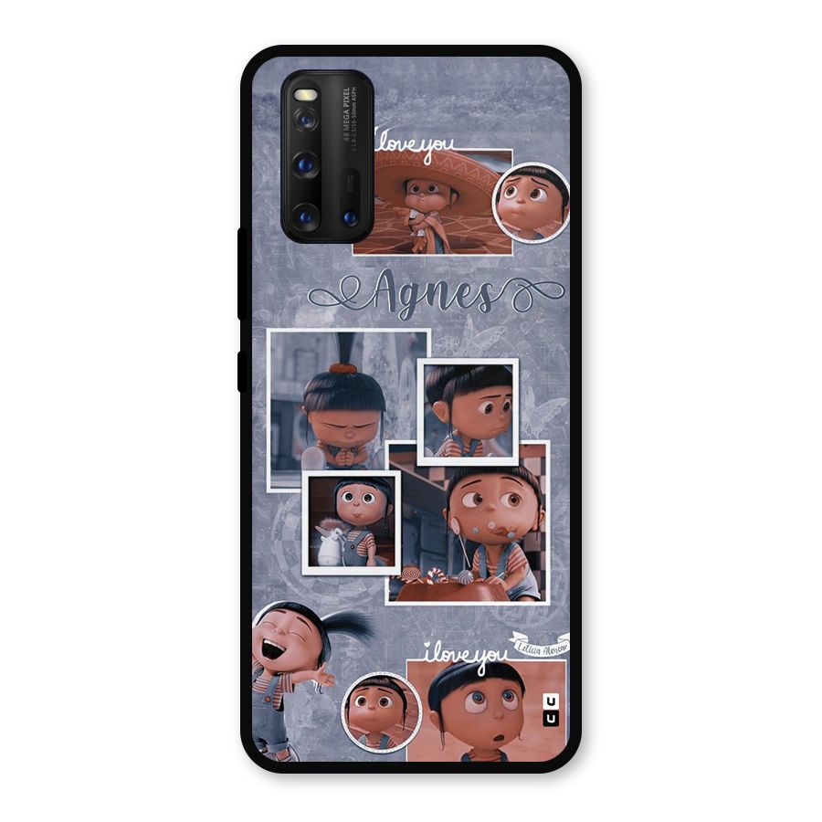 Agnes Metal Back Case for iQOO 3