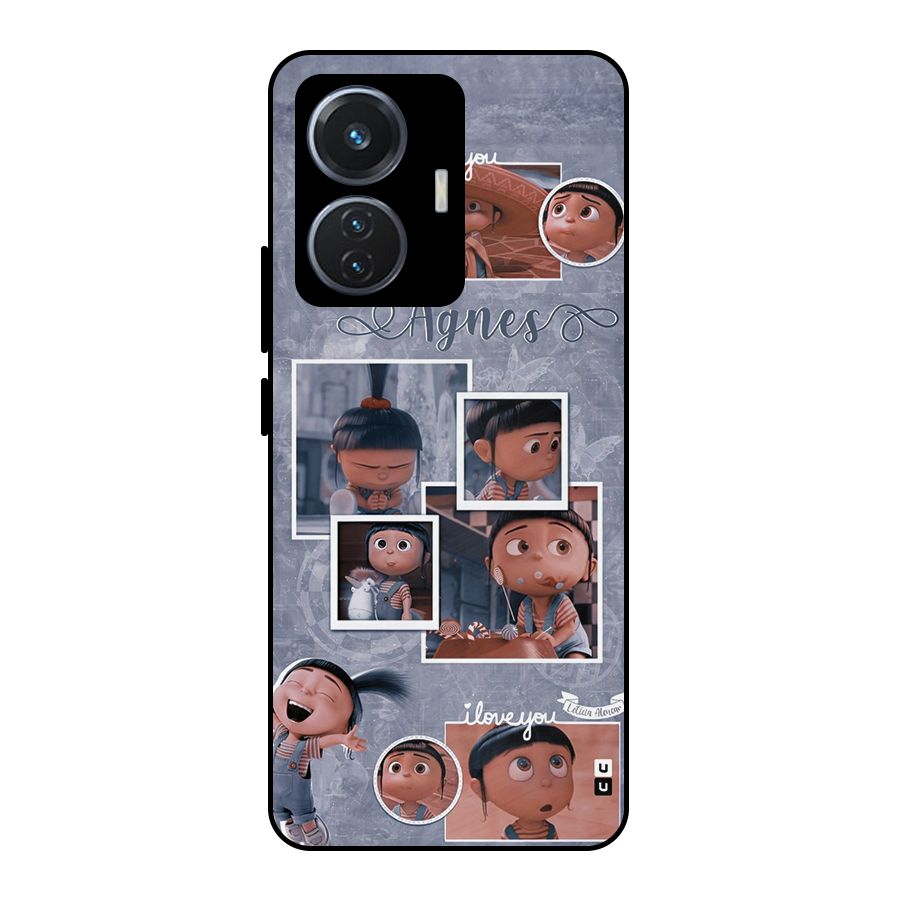 Agnes Metal Back Case for iQOO Z6 44W