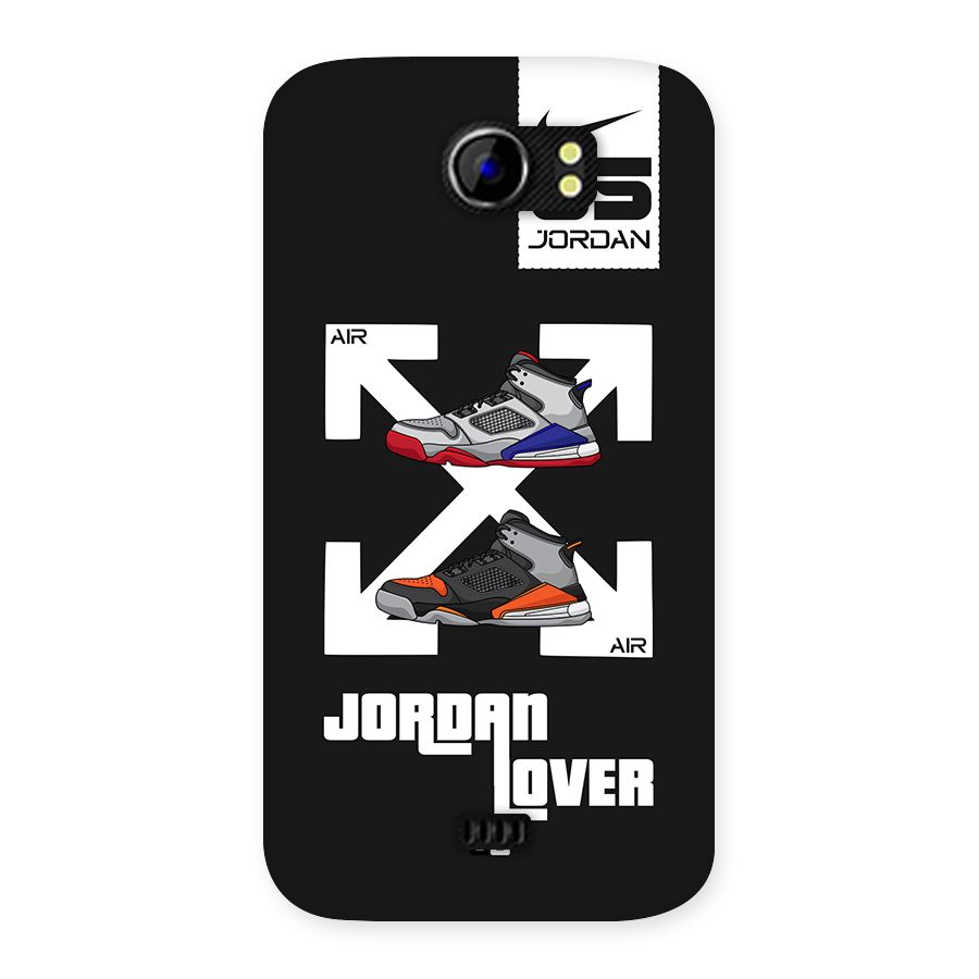 Air Shoe Lover Back Case for Canvas 2 A110