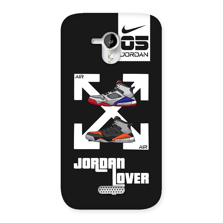 Air Shoe Lover Back Case for Canvas HD A116