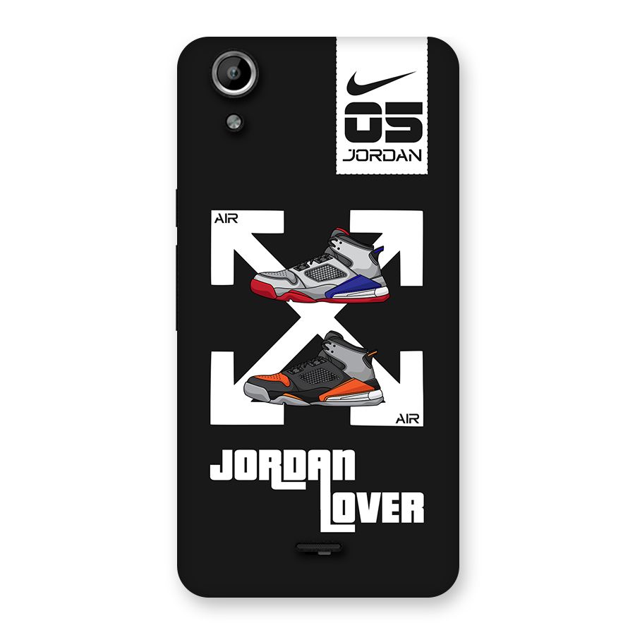 Air Shoe Lover Back Case for Canvas Selfie Lens Q345