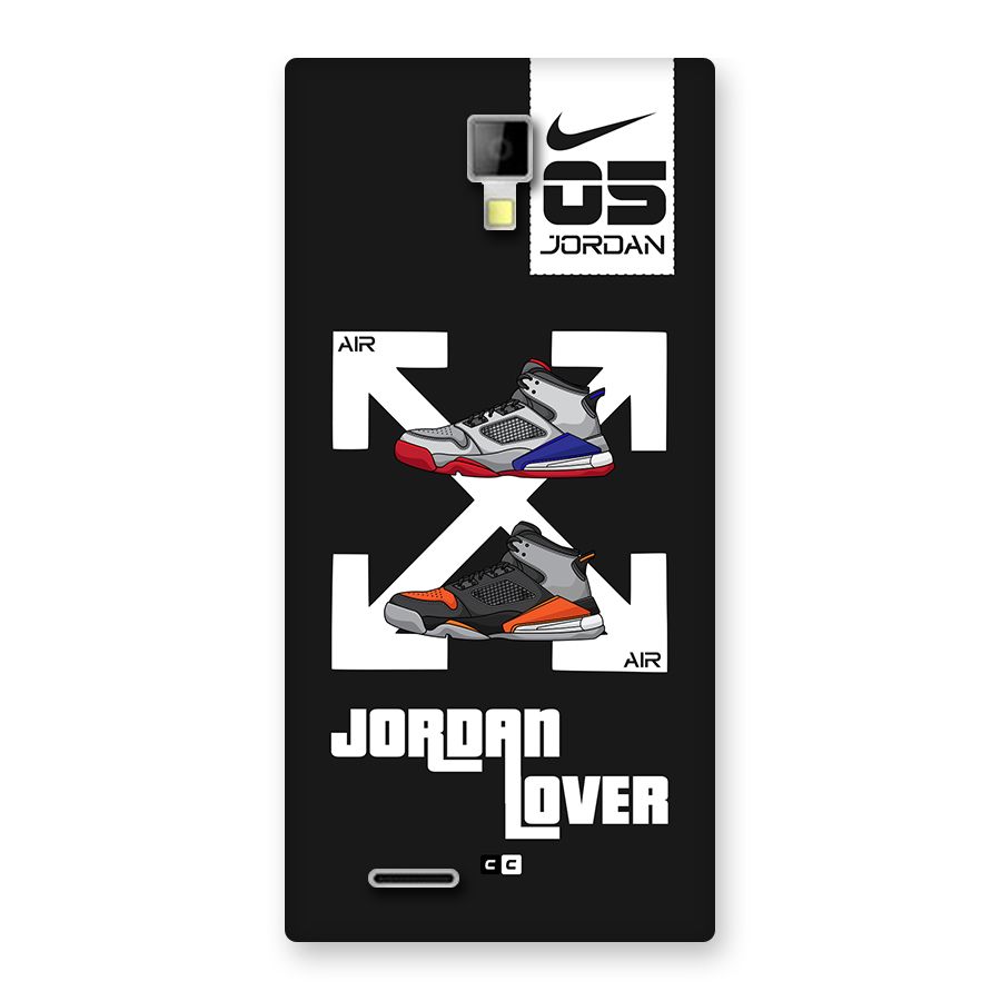 Air Shoe Lover Back Case for Canvas Xpress A99