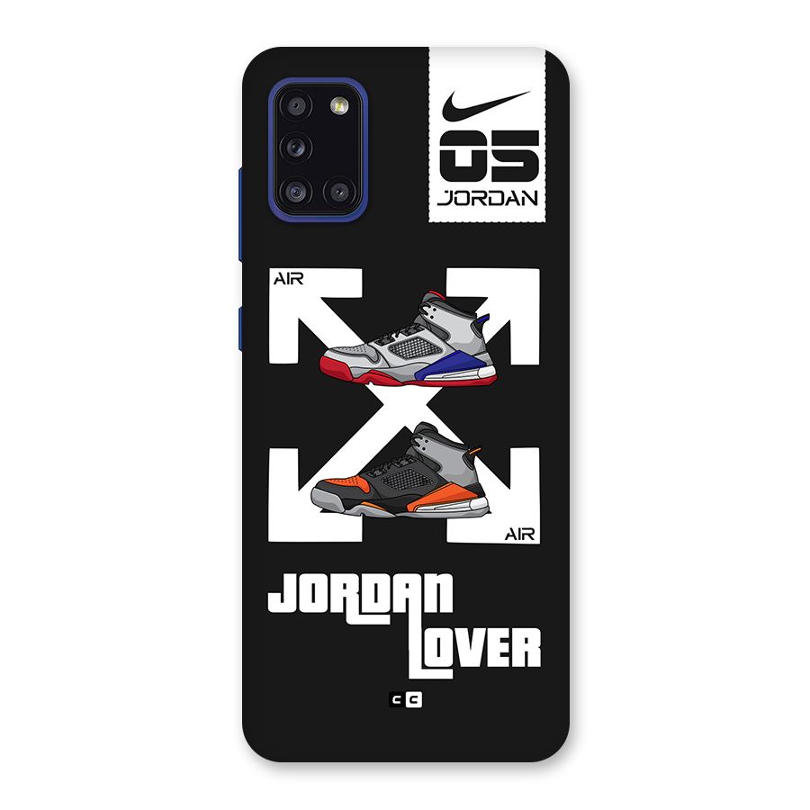Air Shoe Lover Back Case for Galaxy A31