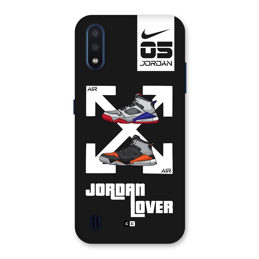Air Shoe Lover Back Case for Galaxy M01