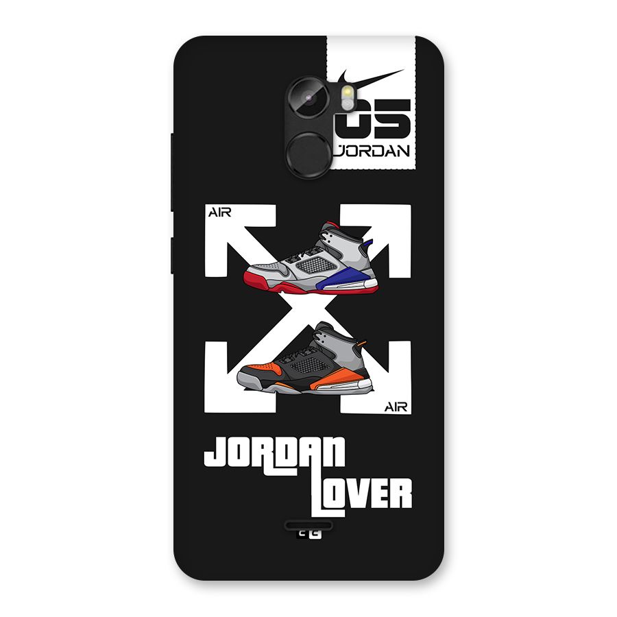Air Shoe Lover Back Case for Gionee X1