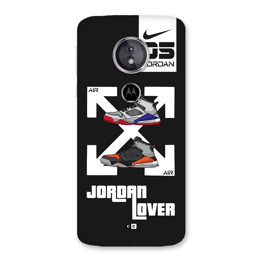Air Shoe Lover Back Case for Moto E5