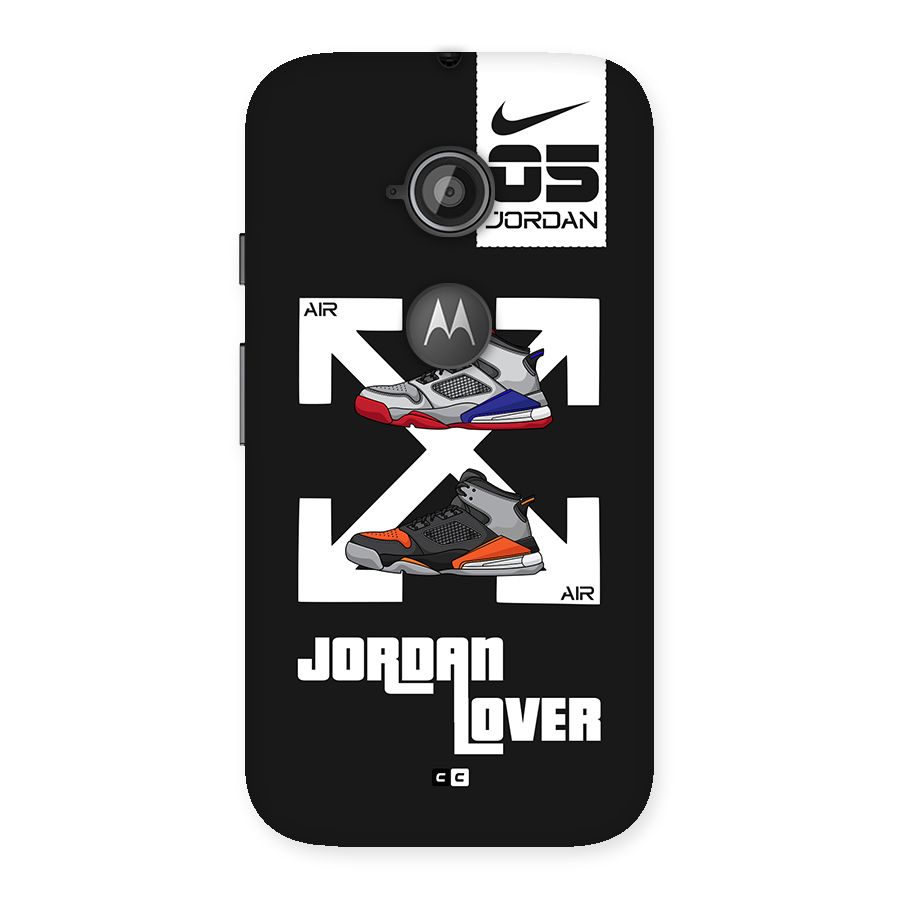 Air Shoe Lover Back Case for Moto E 2nd Gen