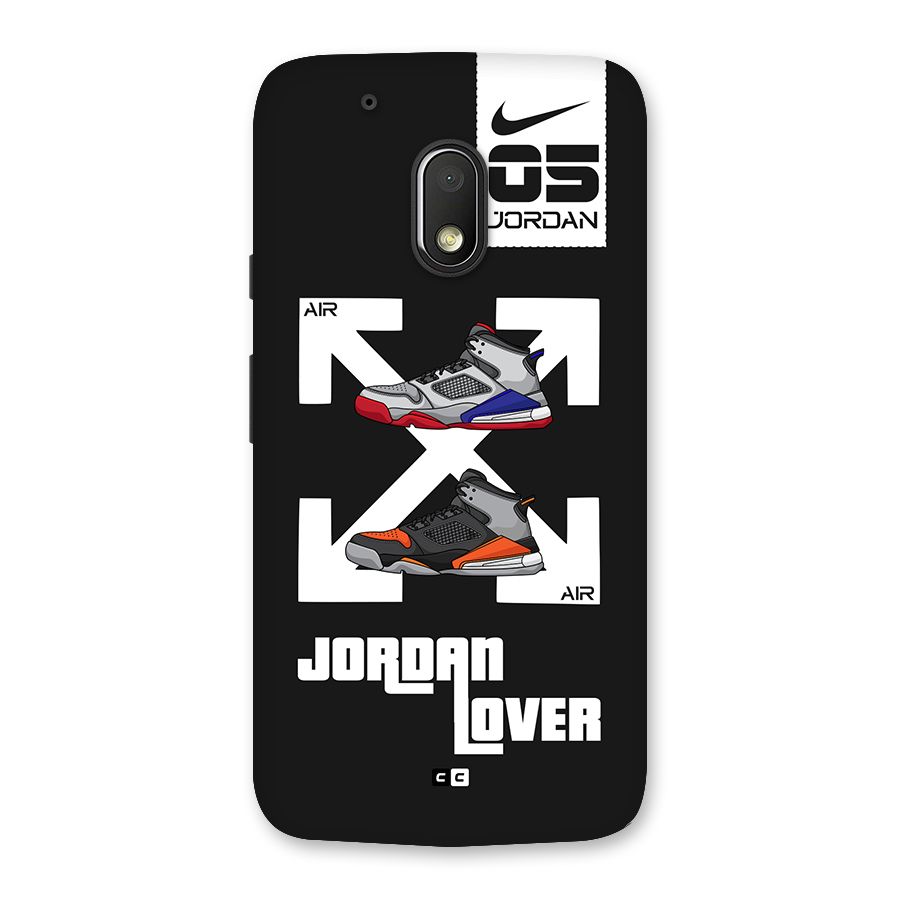 Air Shoe Lover Back Case for Moto G4 Play