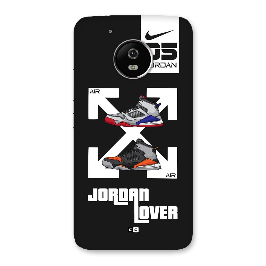 Air Shoe Lover Back Case for Moto G5