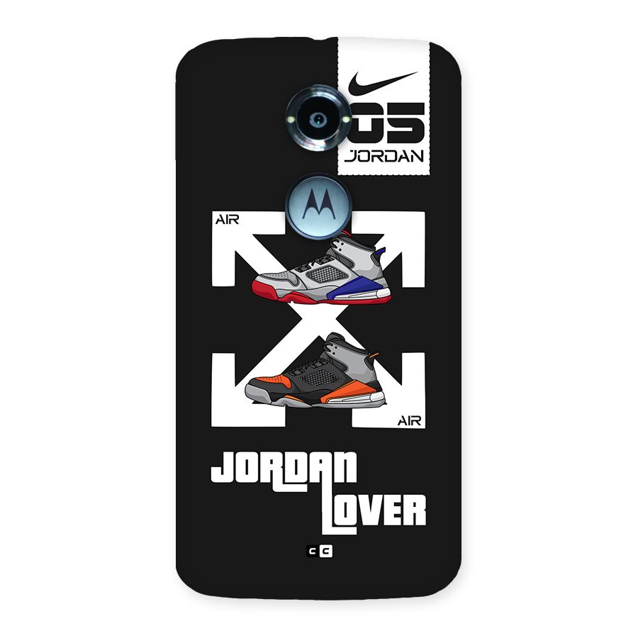 Air Shoe Lover Back Case for Moto X2