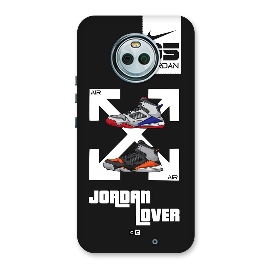Air Shoe Lover Back Case for Moto X4