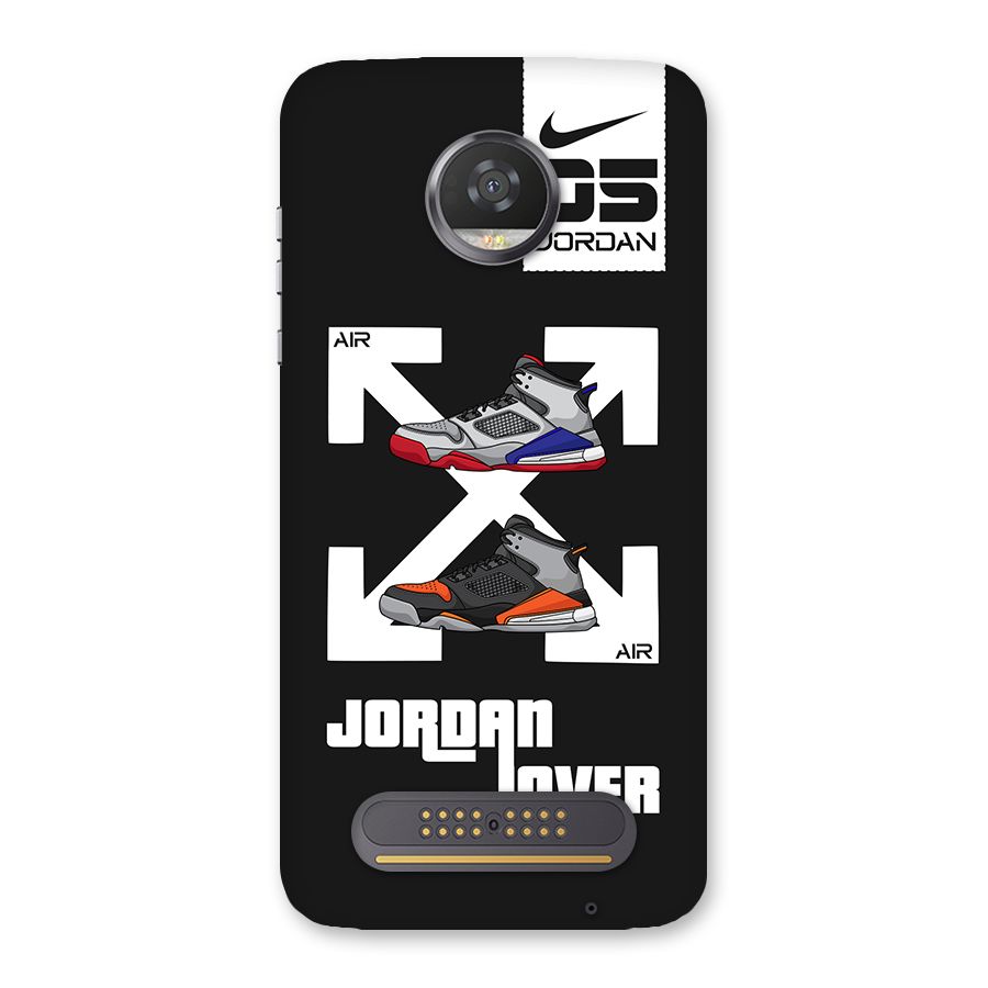 Air Shoe Lover Back Case for Moto Z2 Play