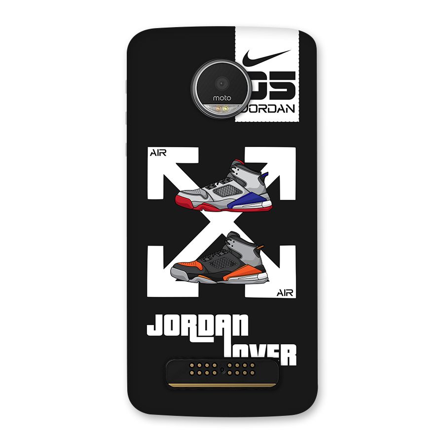 Air Shoe Lover Back Case for Moto Z Play