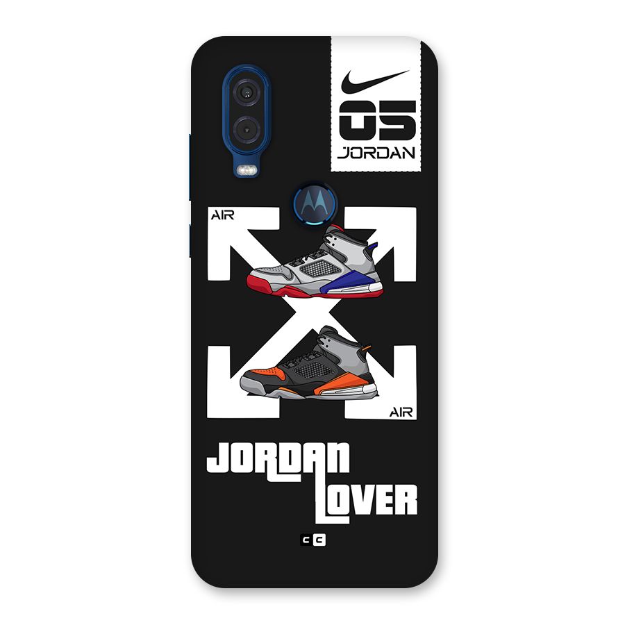 Air Shoe Lover Back Case for Motorola One Vision