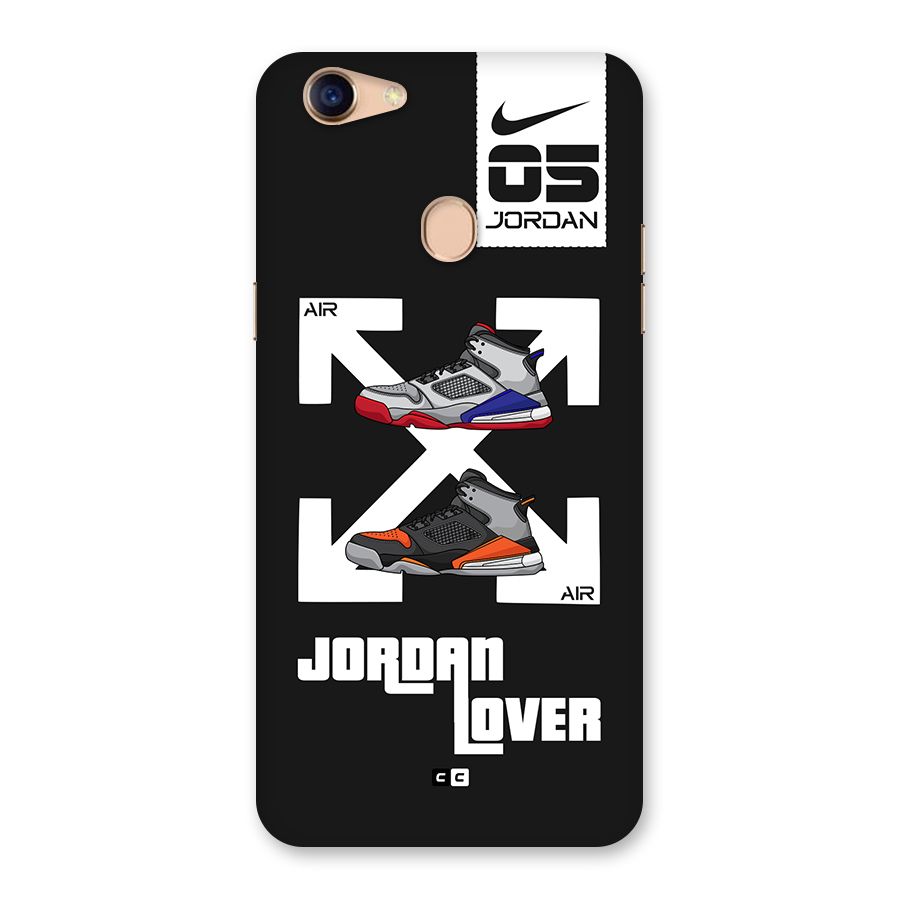 Air Shoe Lover Back Case for Oppo F5 Youth