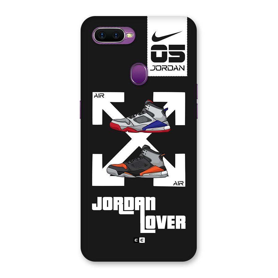 Air Shoe Lover Back Case for Oppo F9