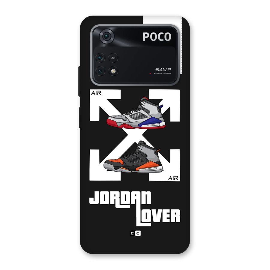 Air Shoe Lover Back Case for Poco M4 Pro 4G