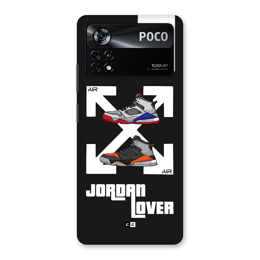 Air Shoe Lover Back Case for Poco X4 Pro 5G