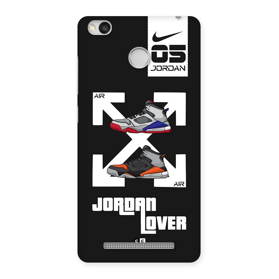 Air Shoe Lover Back Case for Redmi 3S Prime