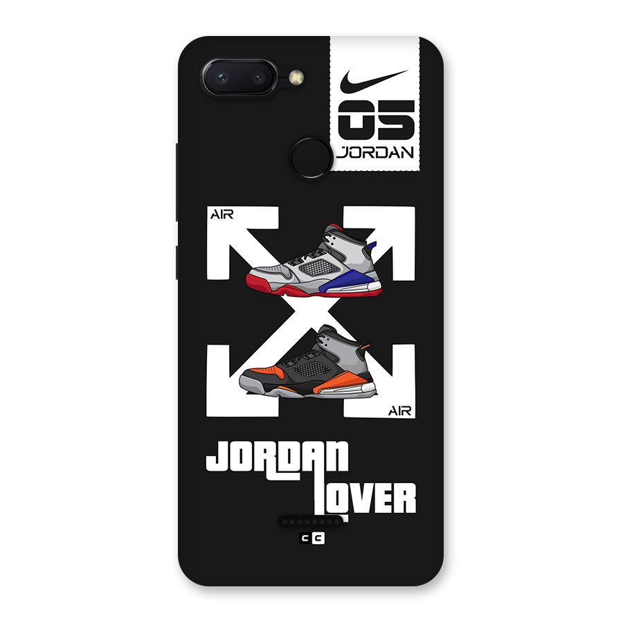 Air Shoe Lover Back Case for Redmi 6
