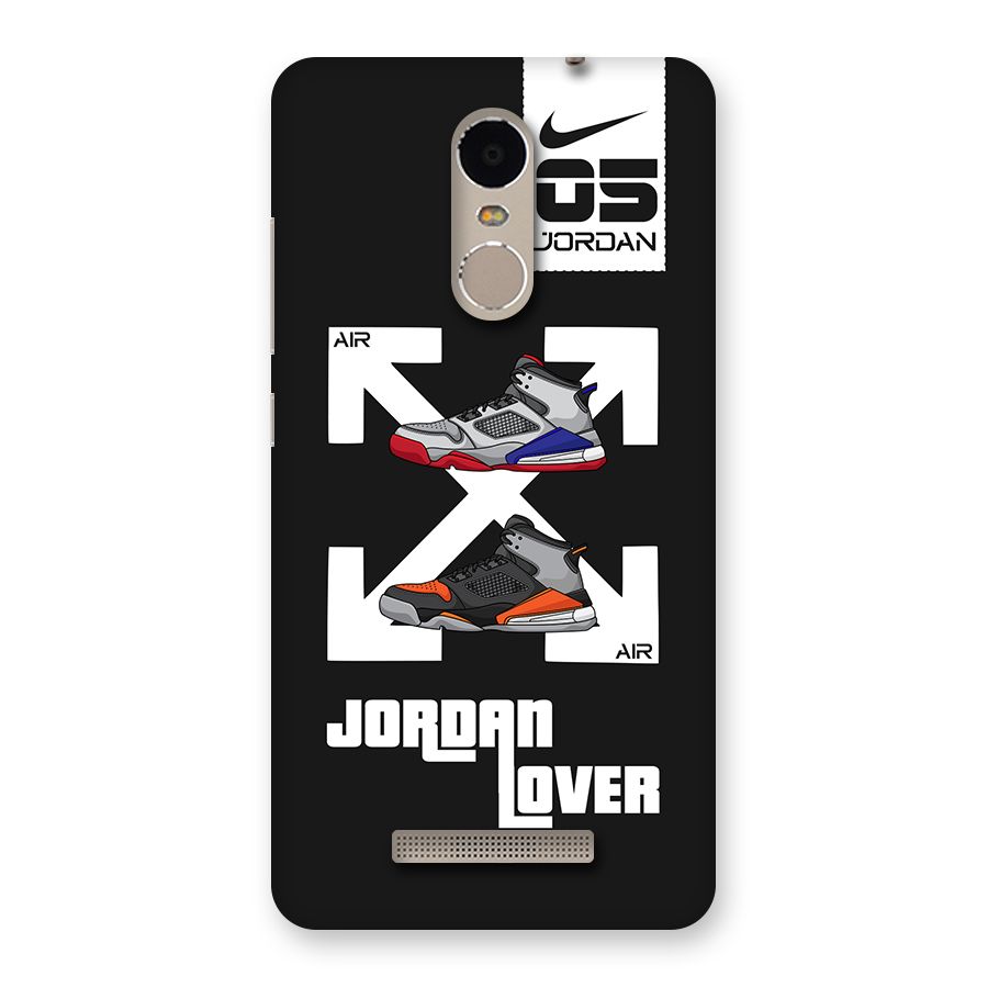 Air Shoe Lover Back Case for Redmi Note 3