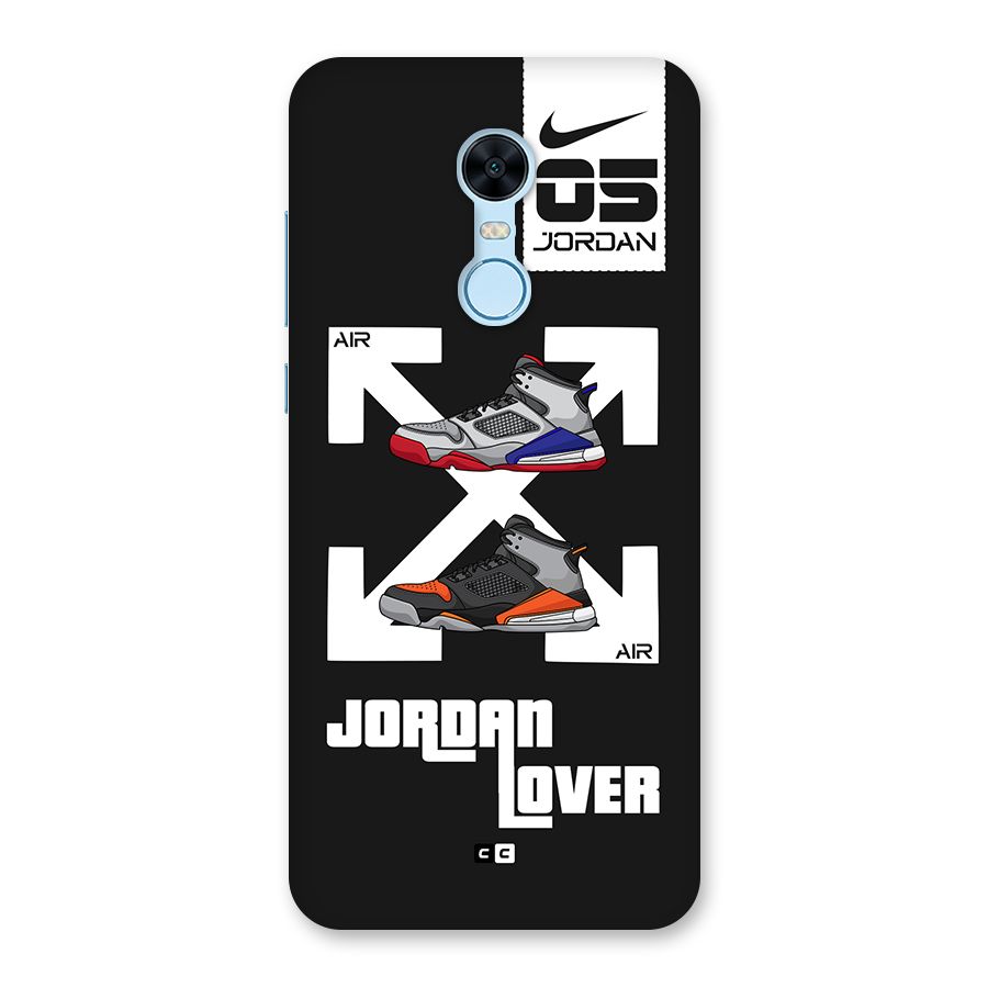 Air Shoe Lover Back Case for Redmi Note 5